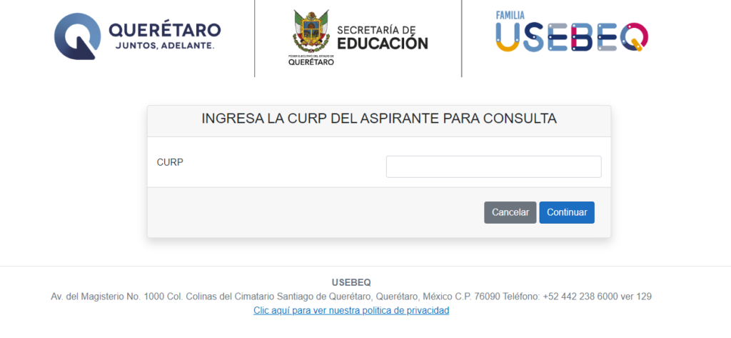¿Cómo saber en qué escuela quedó mi hijo en Querétaro?