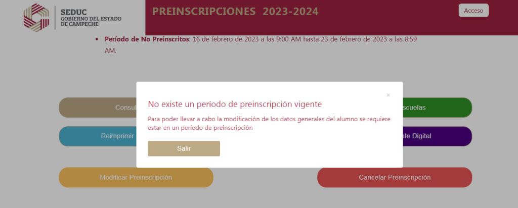 ¿Cómo cambiar de escuela a mi hijo en Campeche y cuál es la fecha límite?